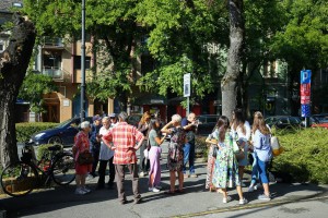 Polaganje venca na spomen ploči žrtvama fašističkog terora u Žutoj kući