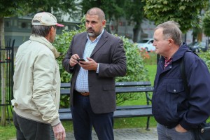 Obeležavanje Dana oslobođenja Subotice od fašizma, polaganje venaca na Spomenik žrtvama fašizma