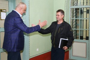 Prijem kod gradonačelnika Bakića za takmičare KK "Spartak Enpi"