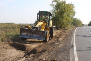 Obilazak radova na proširenju dela Kanjiškog puta