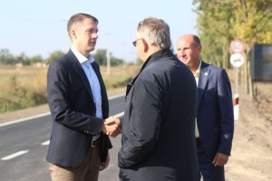 Obilazak radova na proširenju dela Kanjiškog puta