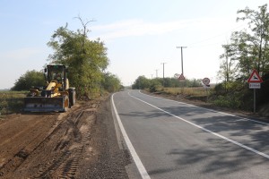 Obilazak radova na proširenju dela Kanjiškog puta