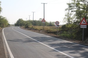 Obilazak radova na proširenju dela Kanjiškog puta