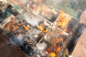 Požar u Ustaničkoj ulici