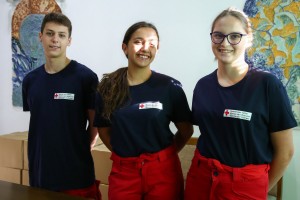 Podela paketa sa hranom za socijalno ugrožene korisnike Narodne kuhinje Crvenog krsta