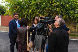 Obilazak završnih radova u Ulici Roke Šimokovića