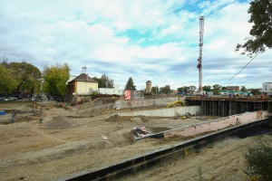 Radovi na rekonstrukciji podvožnjaka kod Nove opštine (6. novembar)