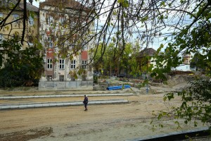 Radovi na rekonstrukciji podvožnjaka kod Nove opštine (6. novembar)