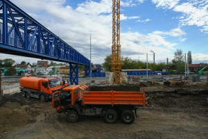 Radovi na rekonstrukciji podvožnjaka kod Nove opštine (6. novembar)