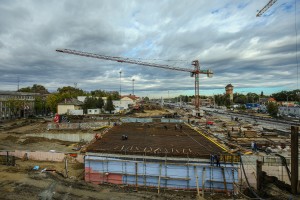 Radovi na rekonstrukciji podvožnjaka kod Nove opštine (6. novembar)