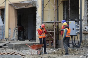 Obilazak radova na izgradnji Železničke stanice