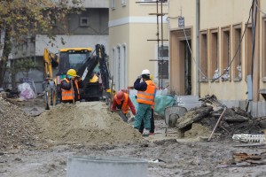 Obilazak radova na izgradnji Železničke stanice