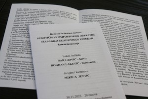 Najava koncerta Subotičkog simfonijskog orkestra