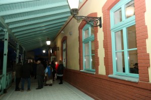 Polazak voza za Segedin sa Palićke stanice