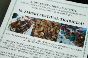 Najava manifestacija "Zimski festival tradicije" i "Trka Deda Mrazeva na Paliću"