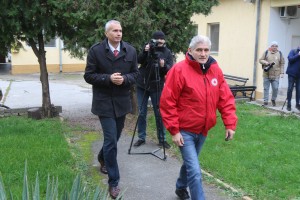 Obilazak Privremenog prihvatilišta za beskućnike