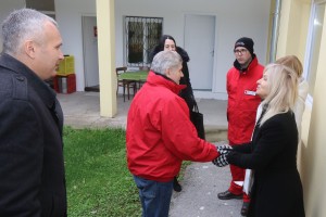 Obilazak Privremenog prihvatilišta za beskućnike