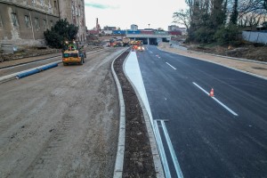 Radovi na rekonstrukciji podvožnjaka kod Nove opštine (12. decembar)