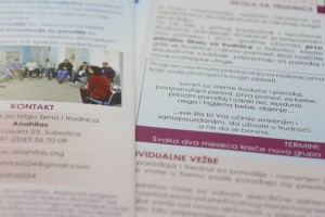 Predstavljanje projekta "Žene pod lupom - mentalna podrška trudnicama i porodiljama"