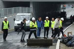 Obilazak podvožnjaka kod Nove opštine