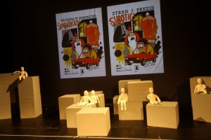 Najava premijere "Strah i prezir u Subotici" pozorišta Deže Kostolanji (R: Boris Kučov)