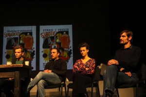 Najava premijere "Strah i prezir u Subotici" pozorišta Deže Kostolanji (R: Boris Kučov)