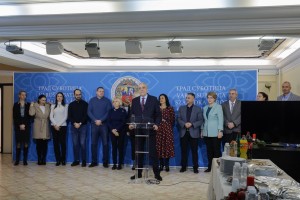 Novogodišnji prijem za predstavnike medija u Gradskoj upravi