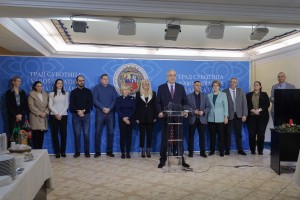 Novogodišnji prijem za predstavnike medija u Gradskoj upravi