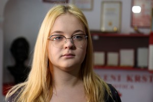 Predavanje za srednjoškolce na temu kako postupiti u slučaju saobraćajne nezgode