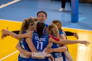 Odbojka (Ž): Spartak - Radnički Beograd