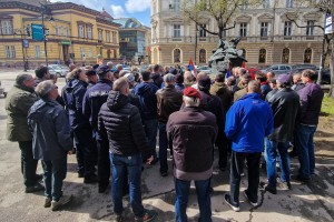 Polaganje venaca povodom 25 godina od NATO agresije