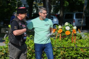 Polaganje venaca povodom Dana pobede nad fašizmom