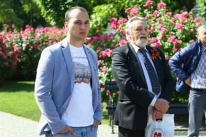 Polaganje venaca povodom Dana pobede nad fašizmom