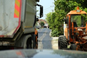 Obilazak radova na asfaltiranju Ulice Dinka Šimunovića