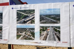 Obilazak radova na podvožnjaku u okviru rekonstrukcije železničke infrastrukture na pruzi Beograd - Subotica