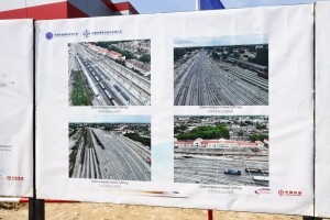 Obilazak radova na podvožnjaku u okviru rekonstrukcije železničke infrastrukture na pruzi Beograd - Subotica