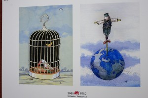 Retrospektivna izložba karikatura Milenka Kosanovića (1948-2020)