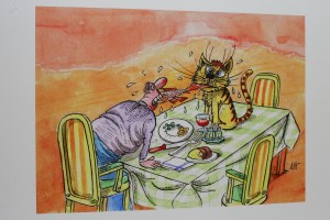 Retrospektivna izložba karikatura Milenka Kosanovića (1948-2020)