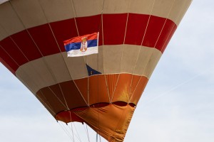 Let balonom iznad ergele "Kelebija"