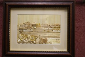 Otvaranje izložbe slika od slame udruženja slamarki "Lusa"