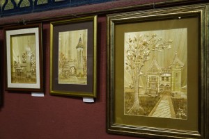 Otvaranje izložbe slika od slame udruženja slamarki "Lusa"