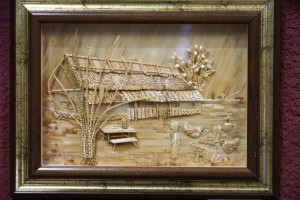 Otvaranje izložbe slika od slame udruženja slamarki "Lusa"