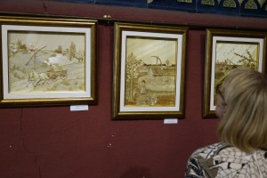 Otvaranje izložbe slika od slame udruženja slamarki "Lusa"