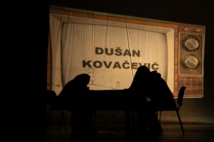 Predstava: "Maratonci trče počasni krug" u izvođenju članova Udruženja slepih i slabovidih