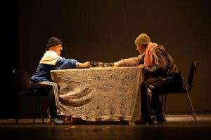 Predstava: "Maratonci trče počasni krug" u izvođenju članova Udruženja slepih i slabovidih