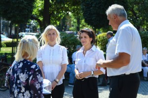 Obeležavanje Dana borca na Spomeniku žrtava fašizma