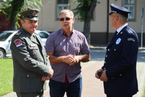 Obeležavanje Dana borca na Spomeniku žrtava fašizma