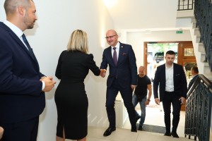 Ministar Grlić Radman u poseti Hrvatskom nacionalnom veću