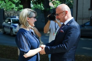 Ministar Grlić Radman u poseti Hrvatskom nacionalnom veću