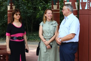 Premijerka APV Gojković, predsednik Skupštine APV Juhas i gradonačelnik Subotice Bakić u obilasku Vodotornja